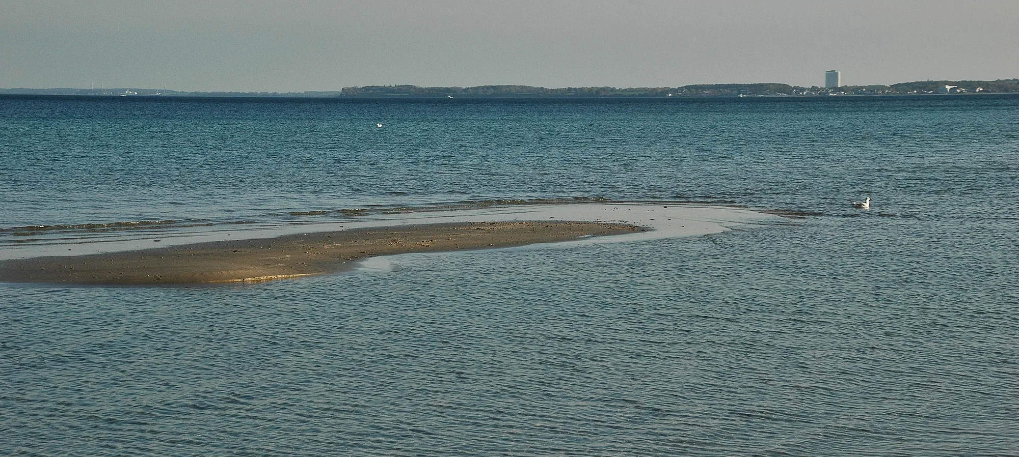 Weiter Blick über die Ostsee bei Scharbeutz